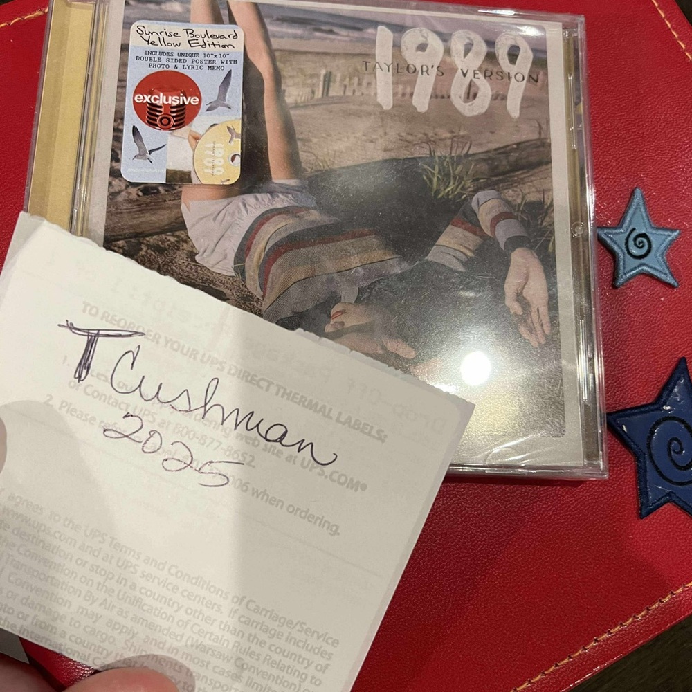 1989 Taylor's Version Sunrise Blvd CD